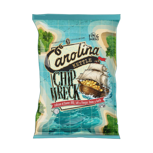 Chip Wreck Kettle Chips 2 oz. - Main View - 1 in 6 Snacks