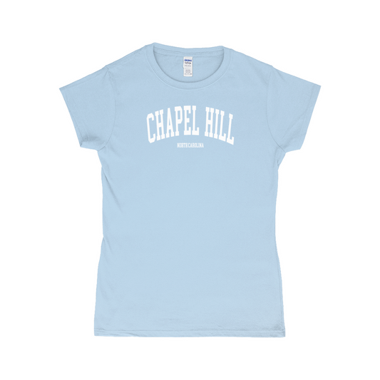 Chapel Hill North Carolina Classic Light Blue Women's Top