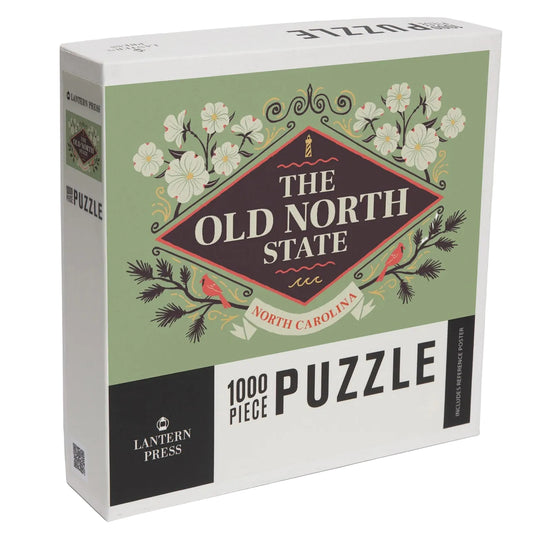 1000 Piece Old North State NC Puzzle