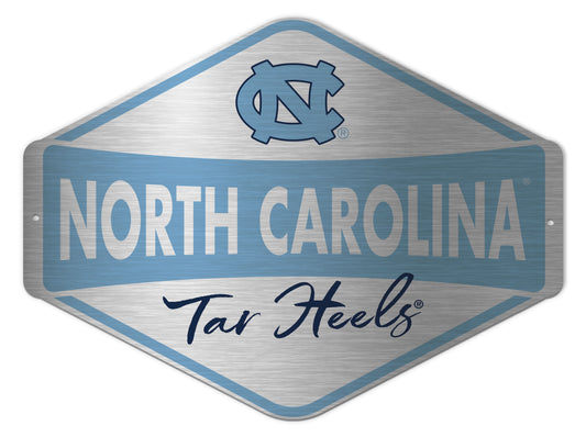 North Carolina Tar Heels 15.75x11.75 Aluminum Diamond Sign