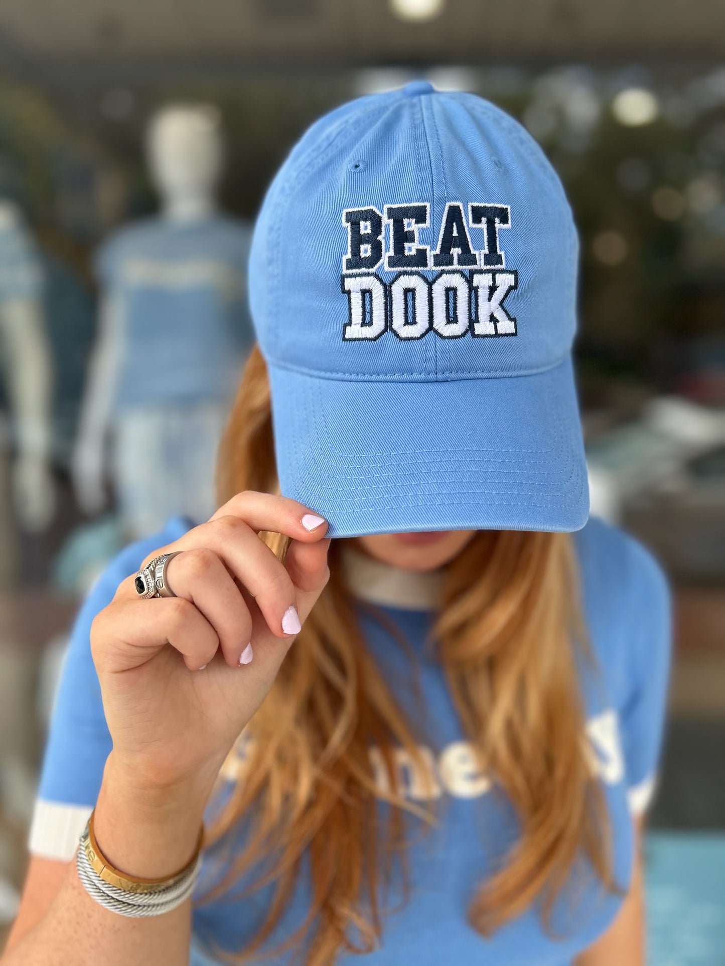 Carolina Blue Beat Dook Hat Adult Adjustable