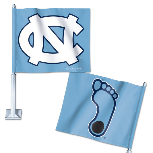North Carolina Car Flag Two Sided