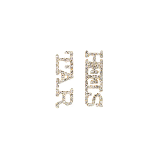 University of North Carolina Tar Heels Pavé Rhinestone Stud Earrings