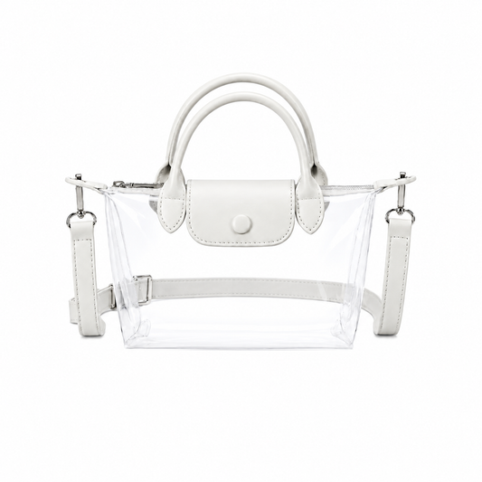 White Jelly Crossbody Bag - Main View - Sweetkama