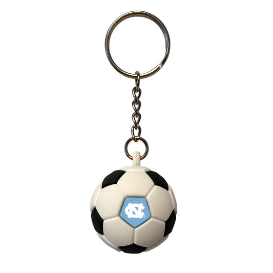 Carolina Tar Heels Soccer Keychain