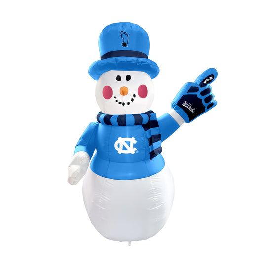 UNC Snowman Yard Inflatable