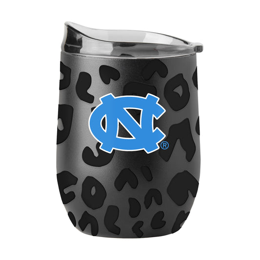 UNC Leopard 16 oz. Curved Beverage Tumbler