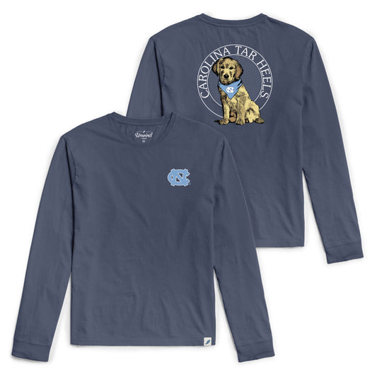 North Carolina Tar Heels Golden Puppy Long Sleeve T-Shirt