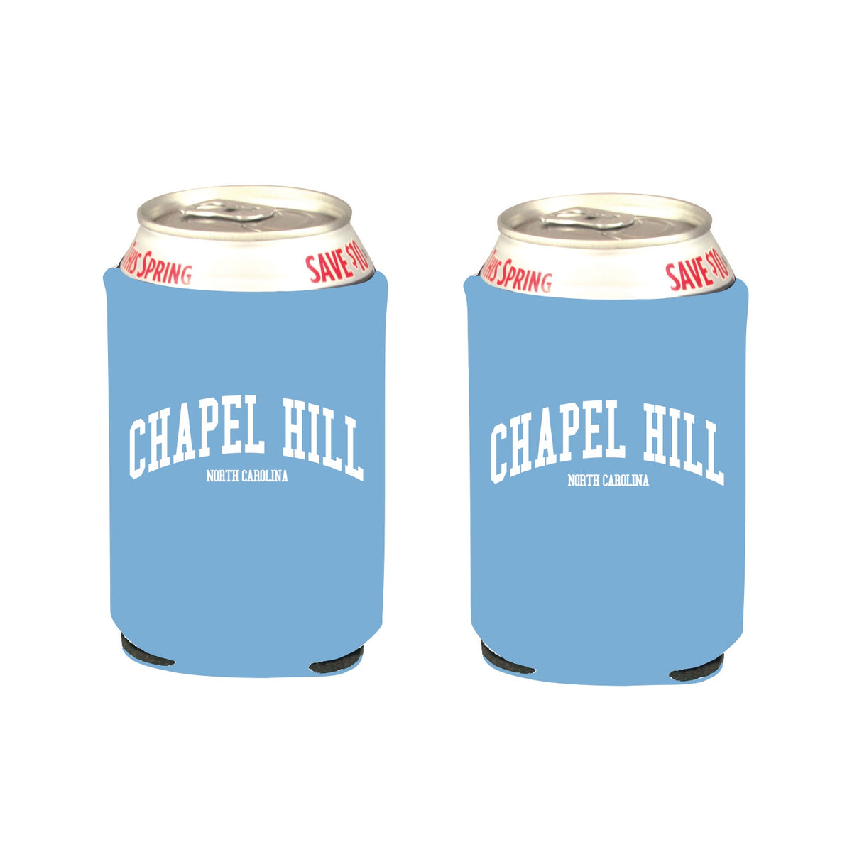 Chapel Hill North Carolina Blue Koozie