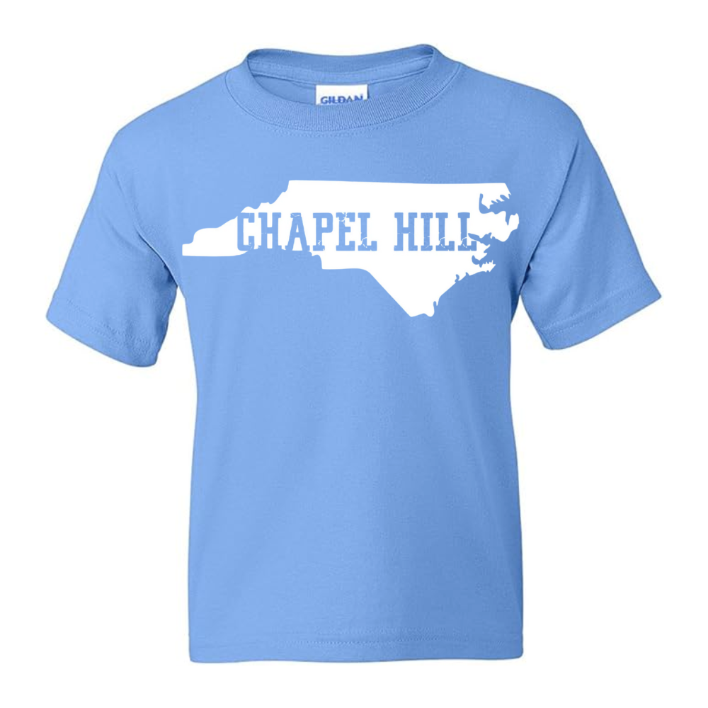 Carolina Blue Chapel Hill Home State Kid's T-Shirt