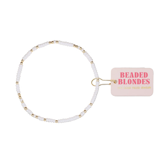 White Sprinkle Bracelet
