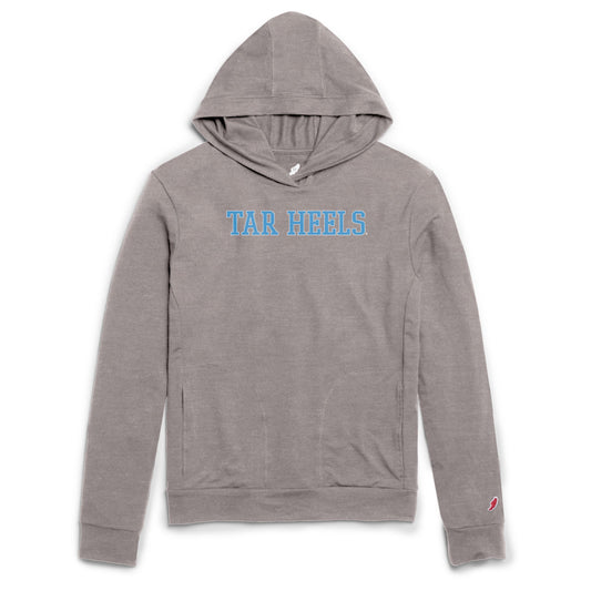 Carolina Tar Heels Grey Hooded Long Sleeve by League