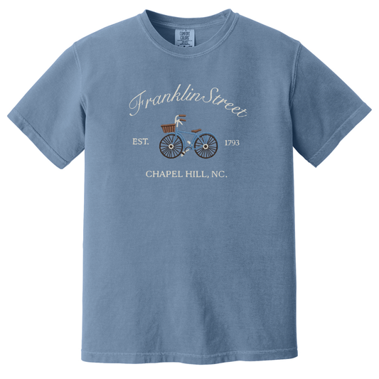 Franklin Street Bicycle Pocket Adult T-Shirt