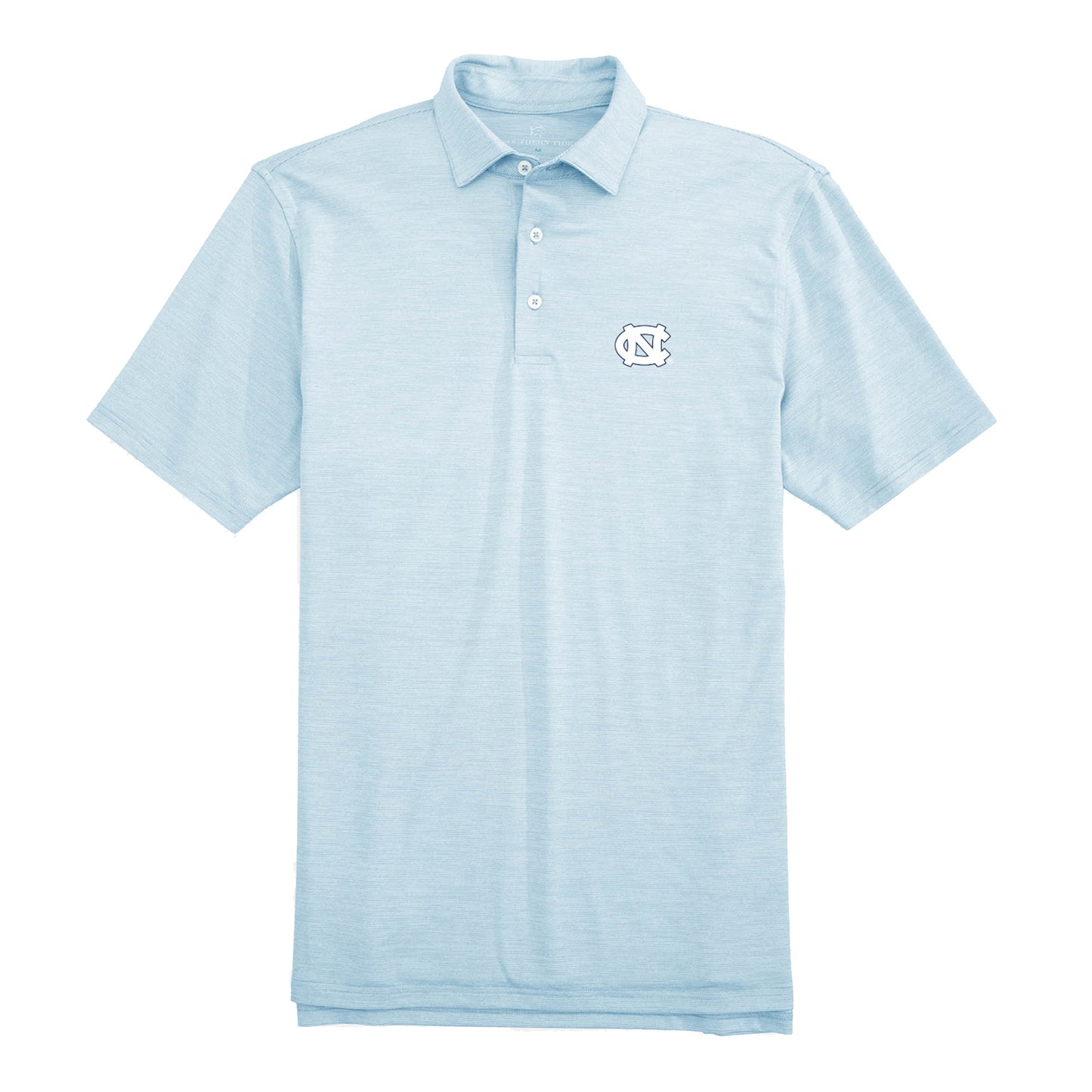 North Carolina Blue Driver Spacedye Perf Polo by Southern Tide