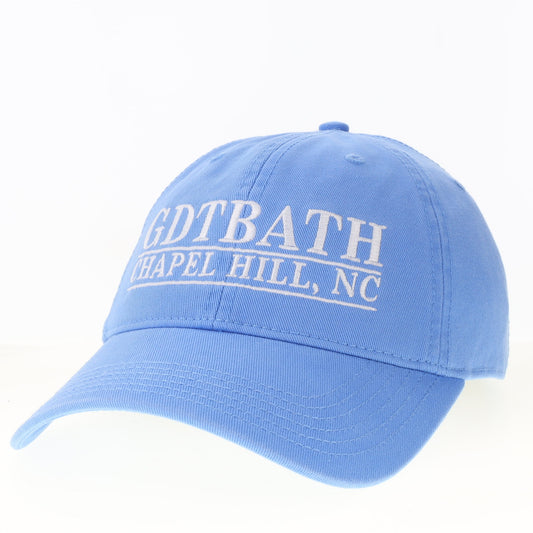 GDTBATH Carolina Blue Bar Design Embroidered Adult Hat