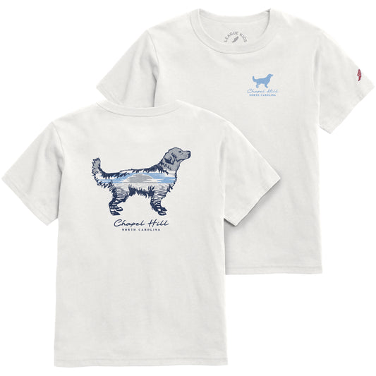 White Chapel Hill Doggo Kid's T-Shirt