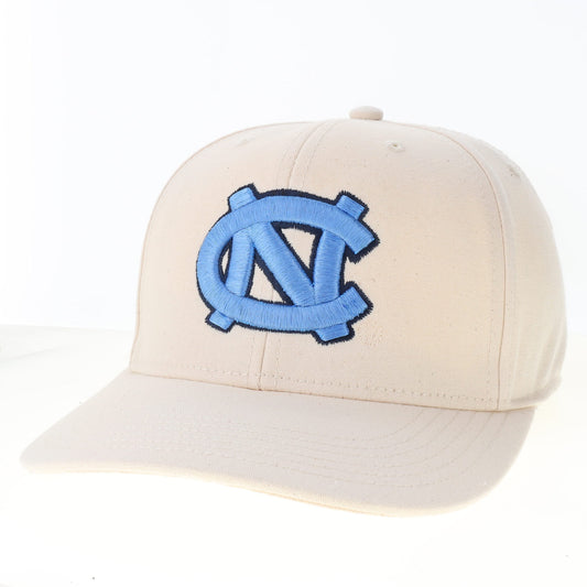 Khaki UNC Mid-Pro Snapback Trucker Hat