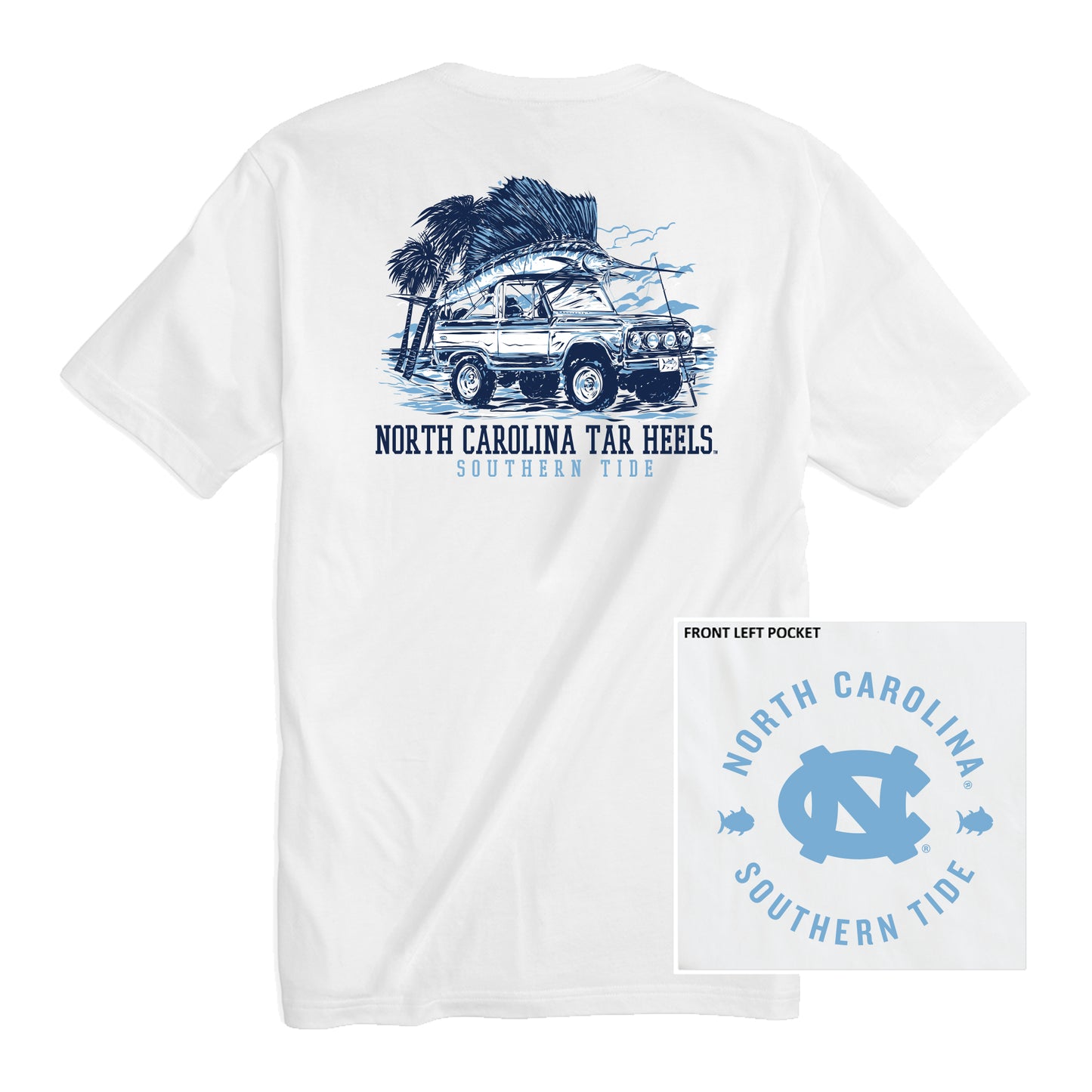 North Carolina Trophy Catch Tee by Southern Tide