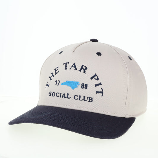 Tar Pit Social Club Trucker Hat in Navy and Khaki