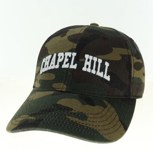 Chapel Hill North Carolina Adjustable Hat in Army Camo
