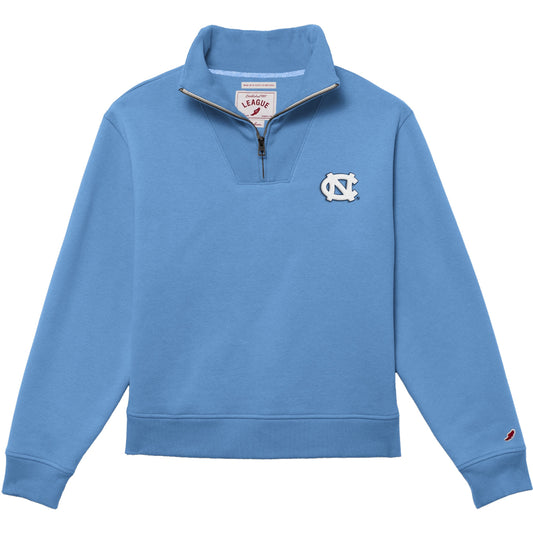 Carolina Blue UNC Women's Quarterzip Pullover Sweatshirt