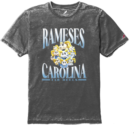 Rameses Fan T-Shirt in Distressed Black