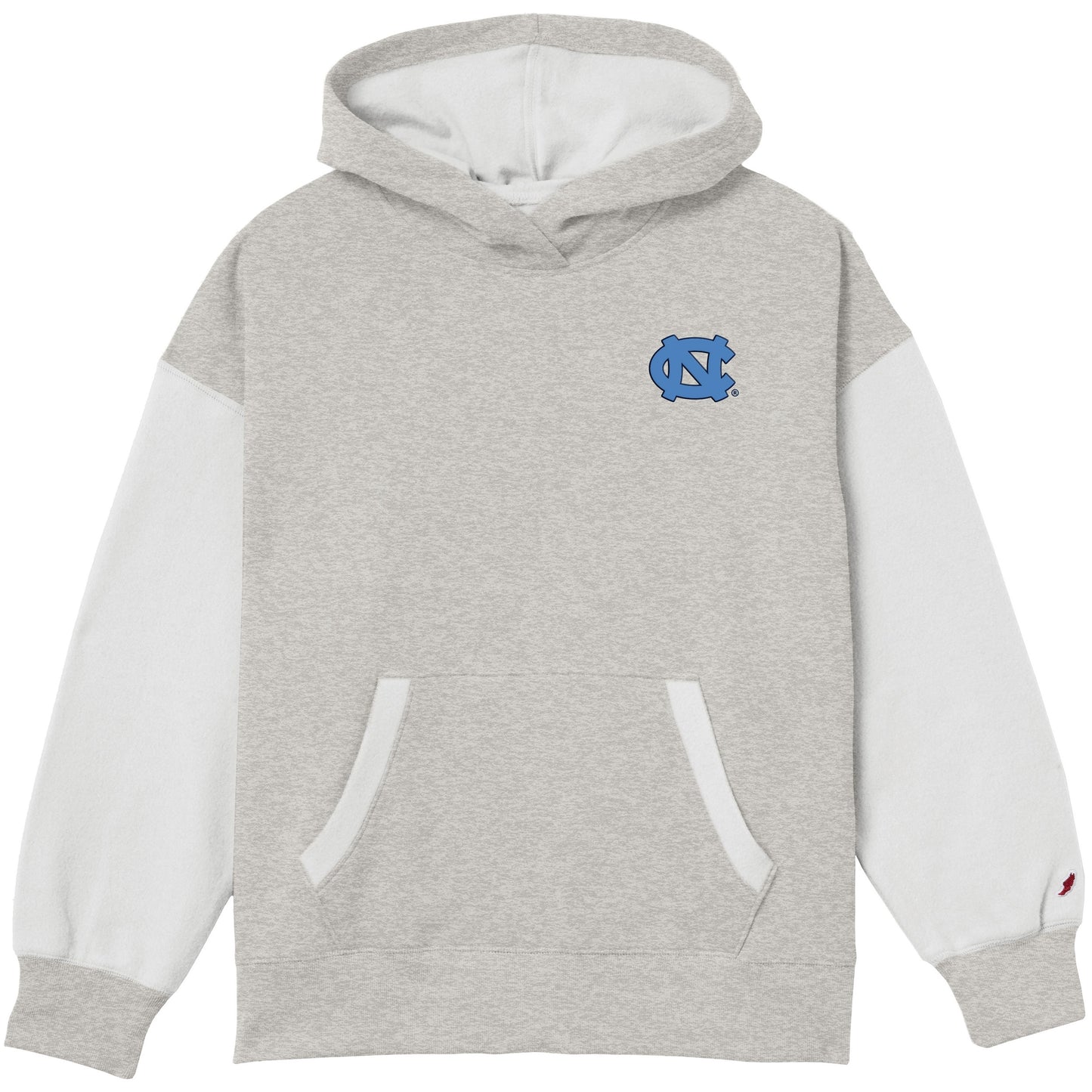 UNC Tar Heels Reverse Fleece Hoodie in Vintage Grey