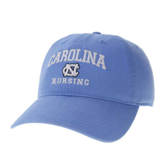 UNC School of Nursing Hat in Carolina Blue Adjustable