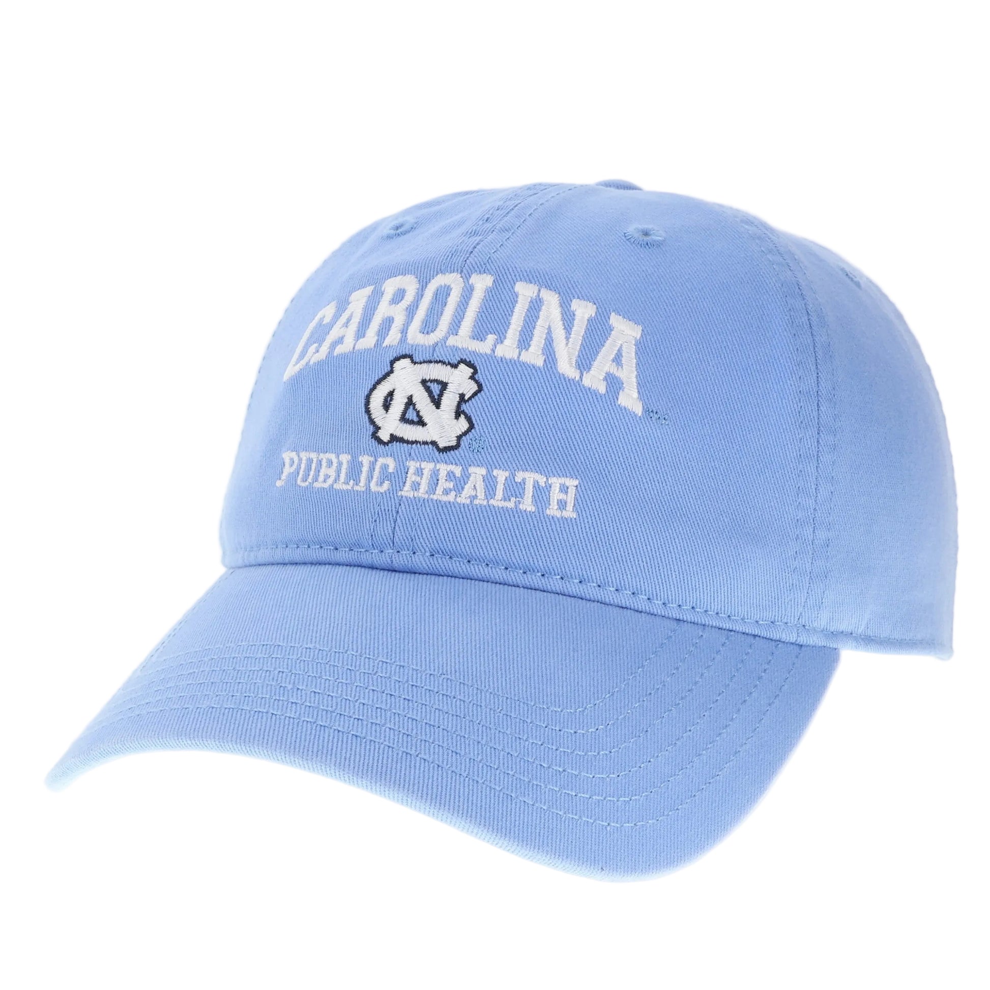 UNC Gillings School of Global Public Health Hat in Carolina Blue Adjustable - Main View - Legacy