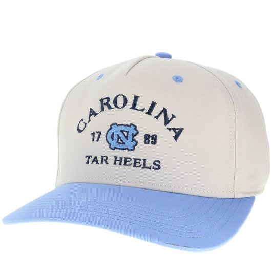 Carolina Tar Heels Vintage Color Block Hat in Carolina Blue