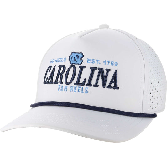 UNC Tar Heels Cut Above Men's Hat in White