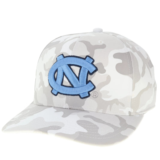 North Carolina Snow Camo Back 9 Men's Hat by League