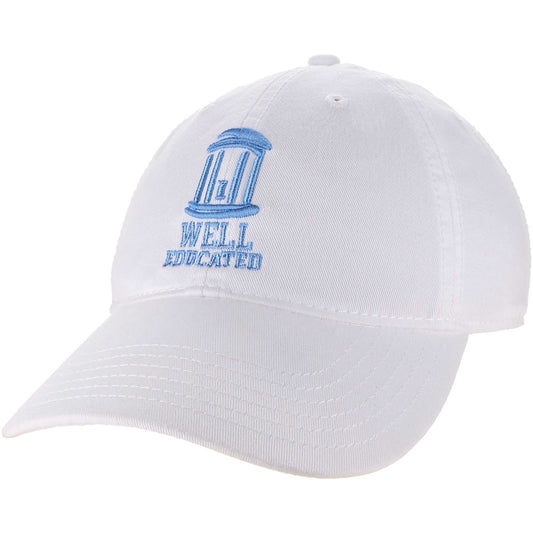 UNC Well Educated Hat in White