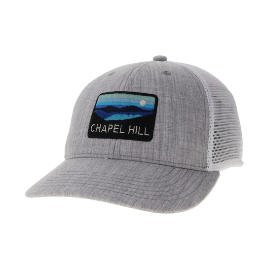 Classic Grey Chapel Hill North Carolina Kid's Trucker Hat