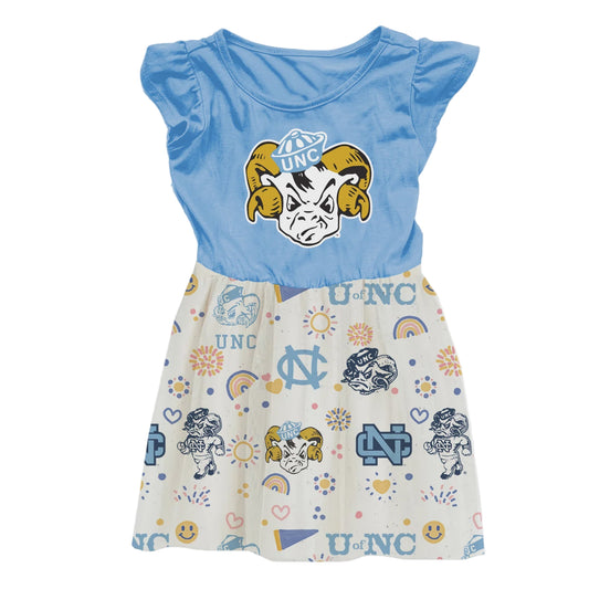 UNC Vault Logos Baby Carolina Dress