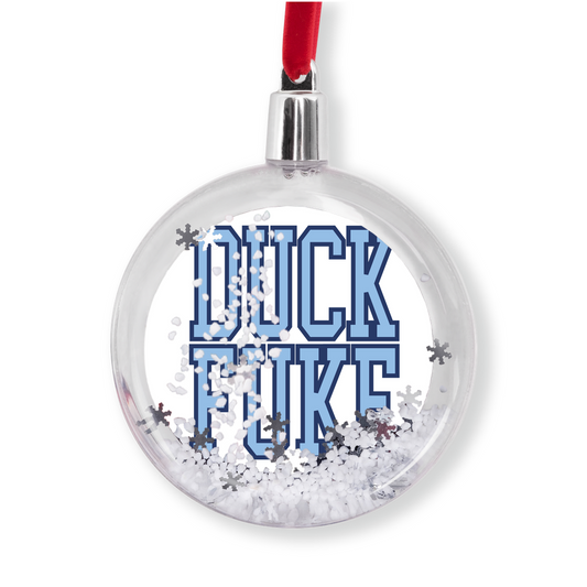 Duck Fuke Snow Globe Ornament