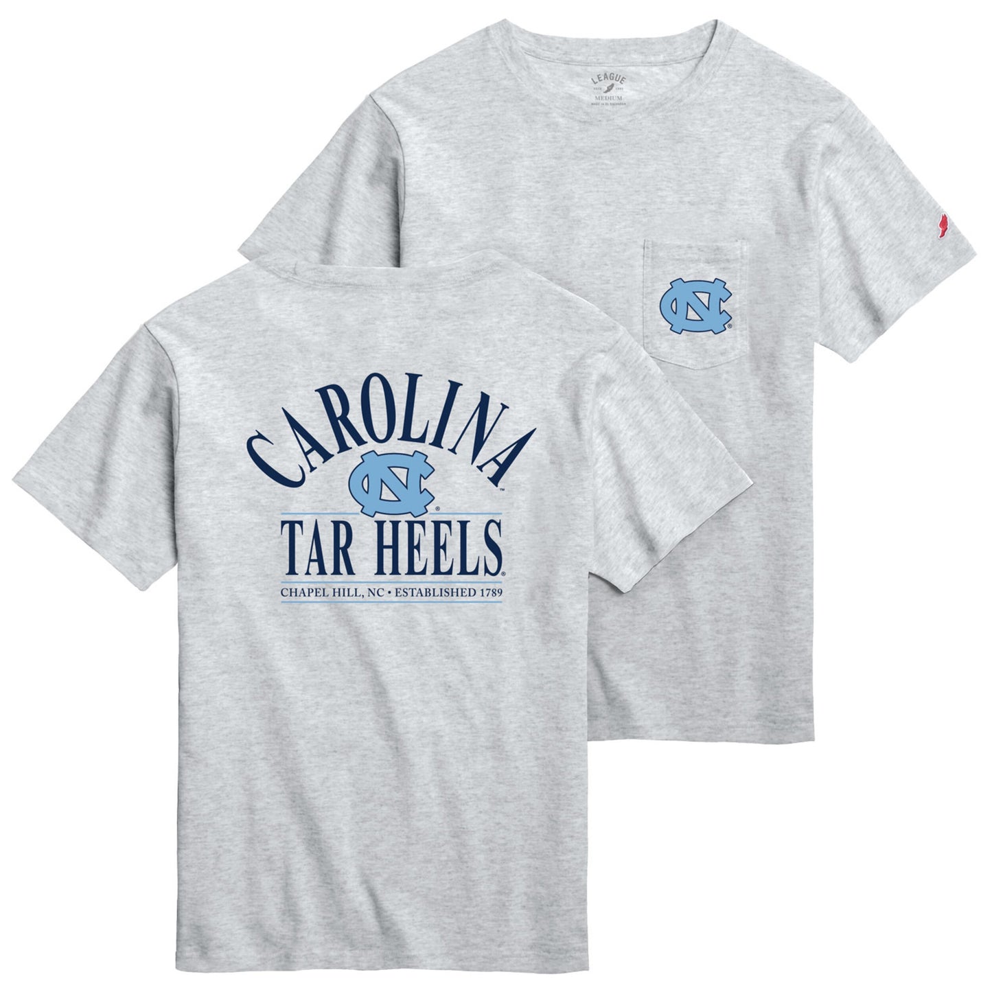 North Carolina UNC Pocket T-Shirt by League