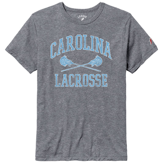 Carolina Lacrosse T-Shirt in Vintage Distressed Grey - Main View - League