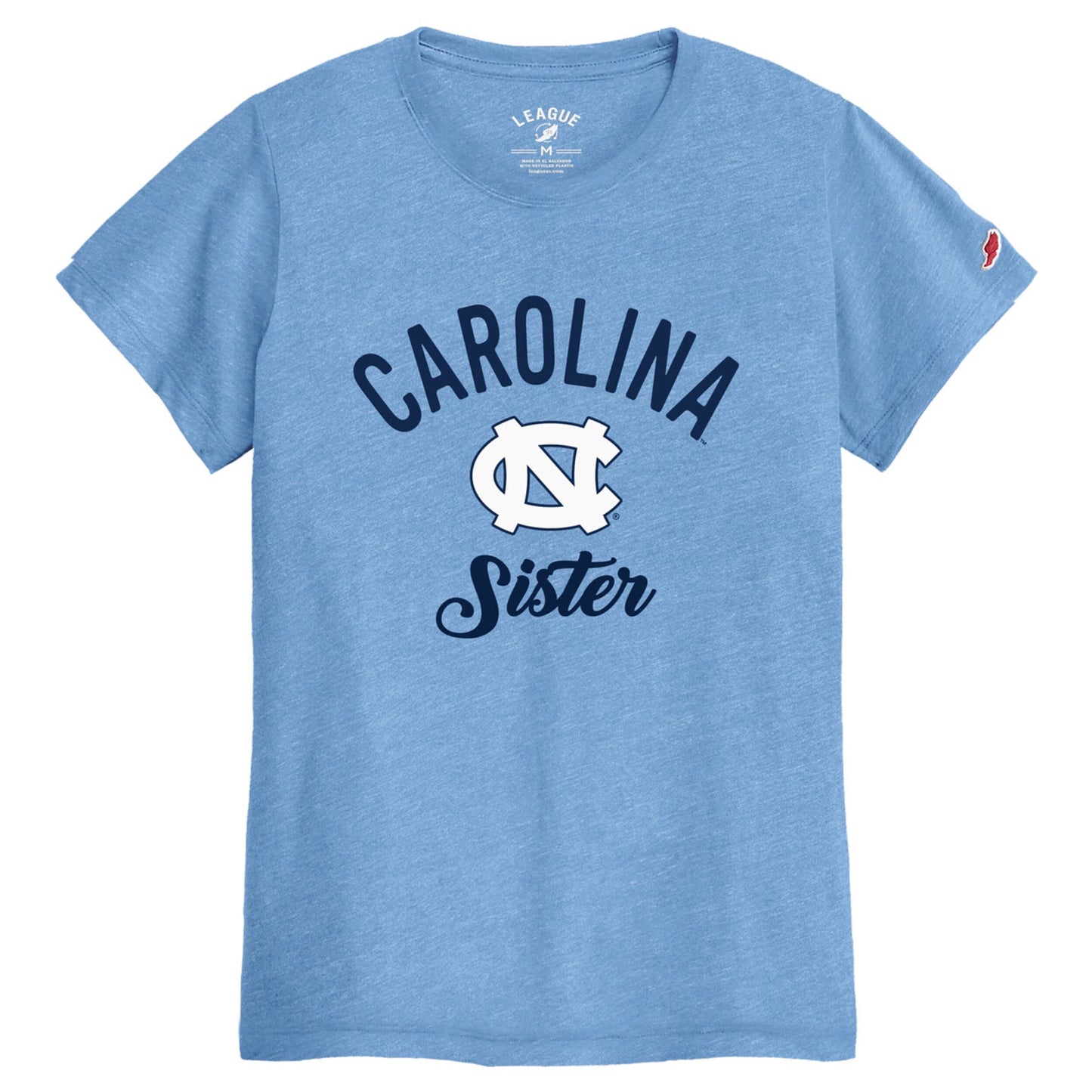 UNC Sister Women's Top in Carolina Blue by League