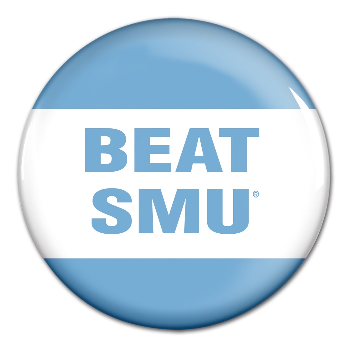 Beat SMU Button Pin for Carolina Game Day