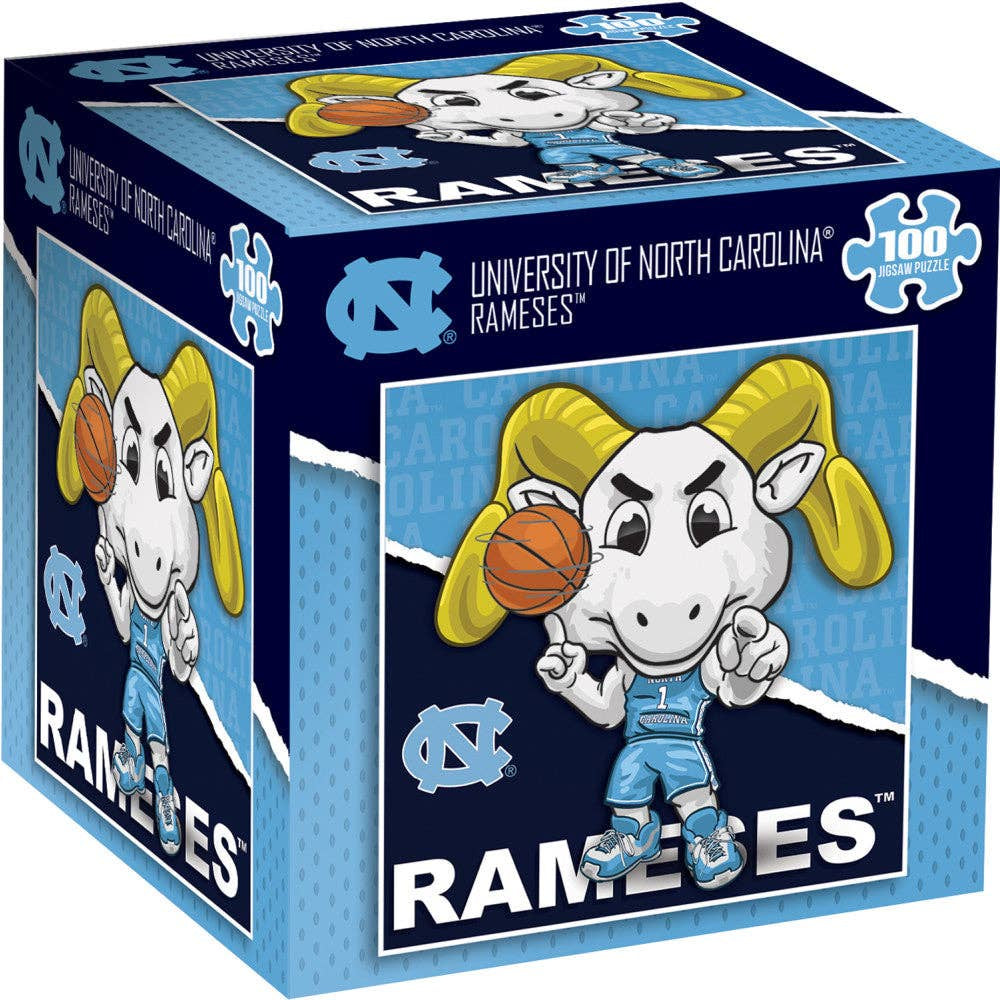 UNC Tar Heels - NCAA Mascot 100 Piece Jigsaw Puzzle
