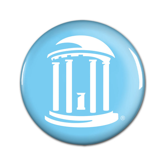 UNC Old Well Logo Button Pin 2.25"