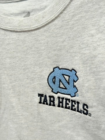 UNC Tar Heels Grey Left Chest Embroidered T-Shirt by League