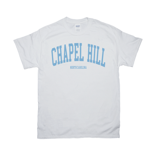 Chapel Hill North Carolina Classic White Adult T-Shirt