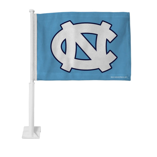 North Carolina Tar Heels Interlock Car Flag