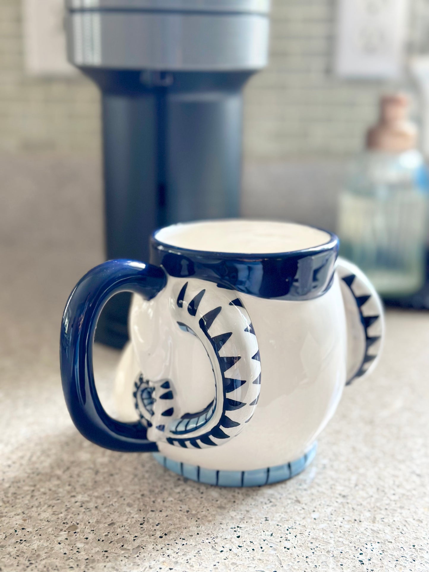 North Carolina Tar Heels Mascot Rameses Ceramic Coffee Mug