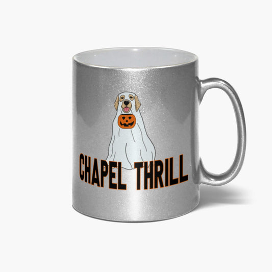 Chapel Thrill Ghost Dog Metallic Mug