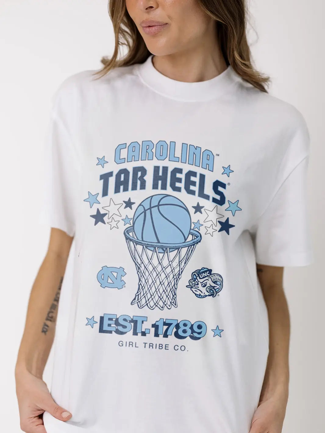 Carolina Tarheel Basketball Tee