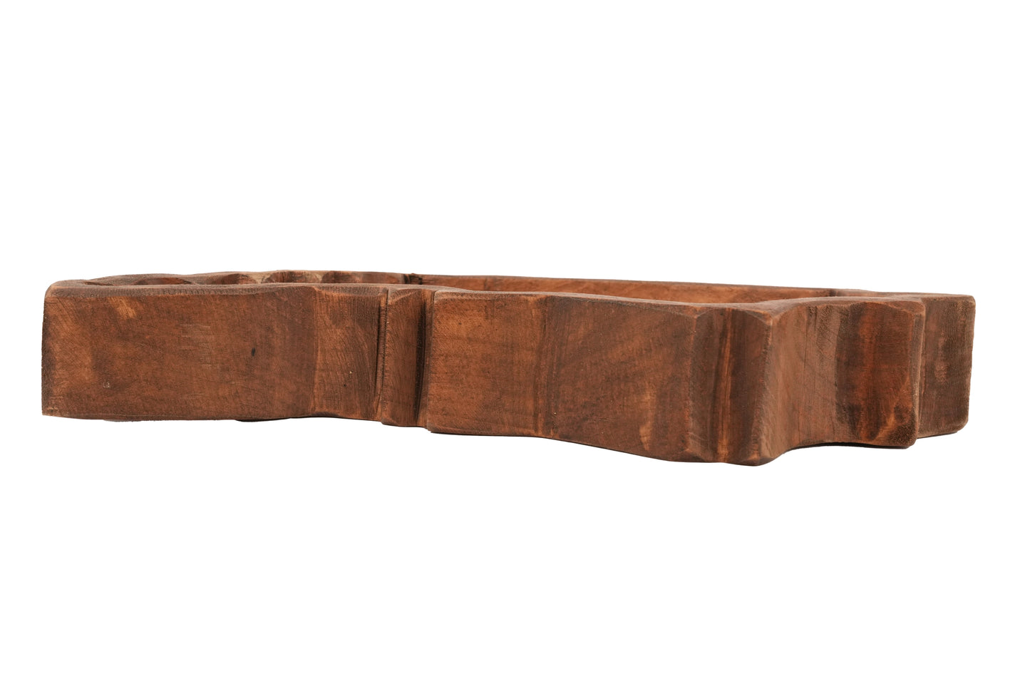 North Carolina Shaped Wooden Decorative Bowl