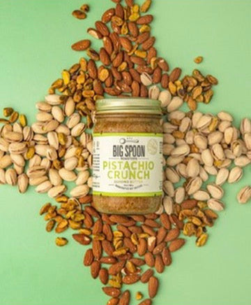 Pistachio Crunch Almond Butter - 13 oz Jar